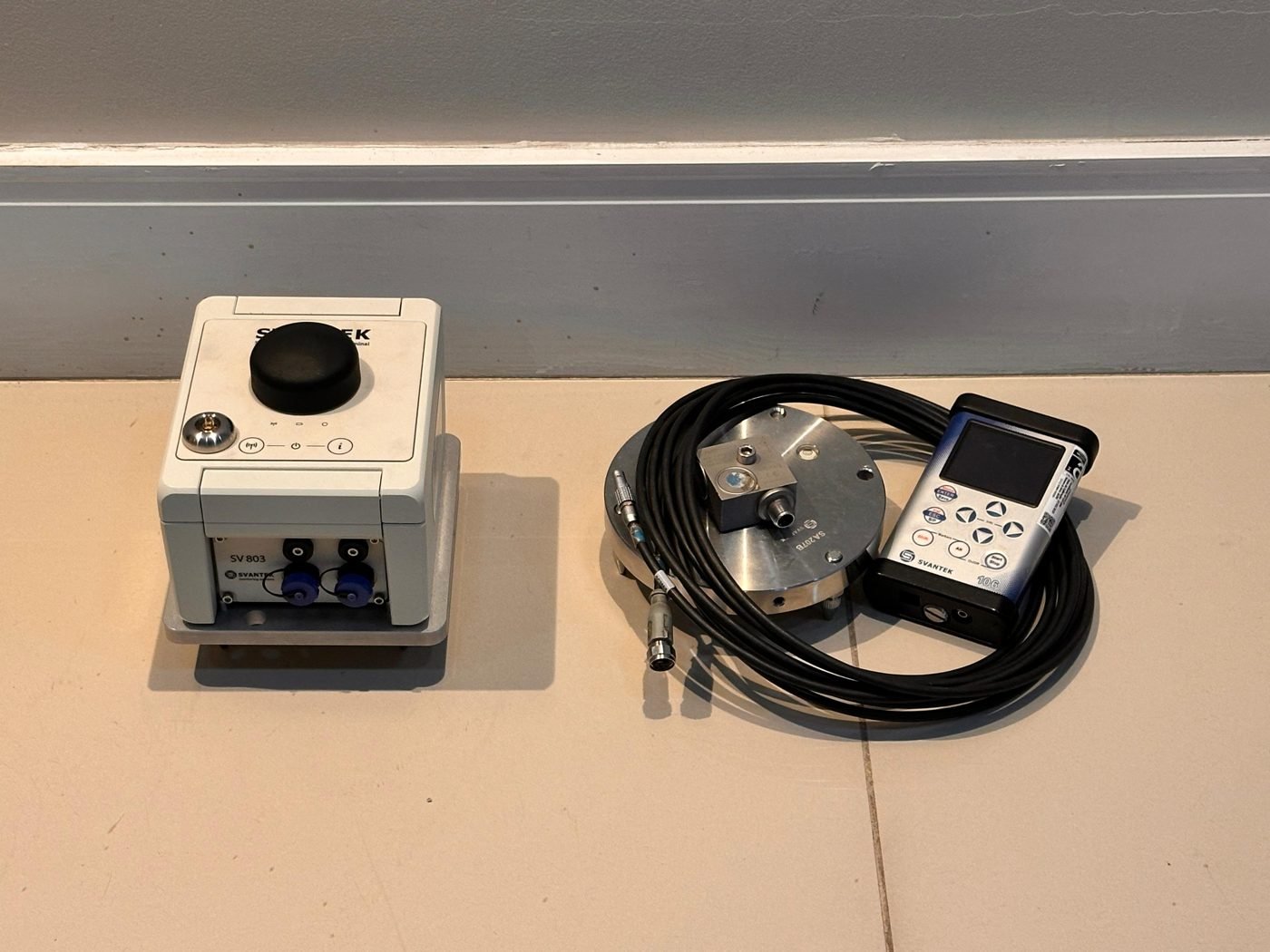 Conjunto SV803 e SV106 com acelerômetro